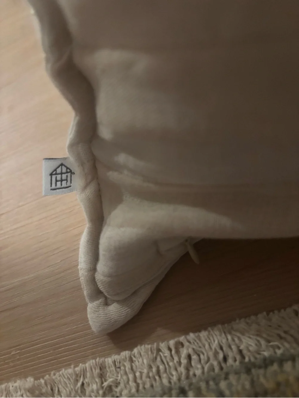 NWT Hearth & Hand Magnolia Stitch Stripe Euro Pillow 26x26
